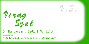 virag szel business card